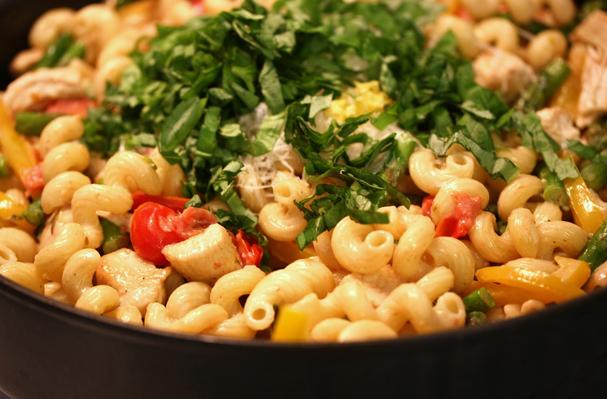 Chicken Pasta Primavera – Flower Patch Farmgirl Style