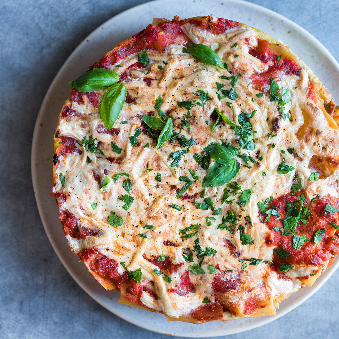 Vegetable Lasagna With Basil Ricotta