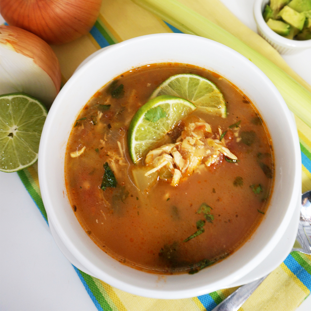 Ace Blender – Chunky Chicken Lime Soup