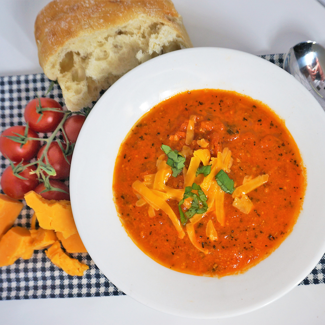 Ace Blender – Chunky Tomato Basil Soup