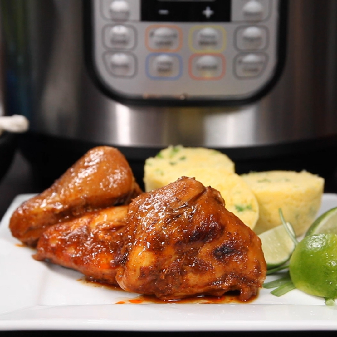 Jerk Chicken and Cornbread