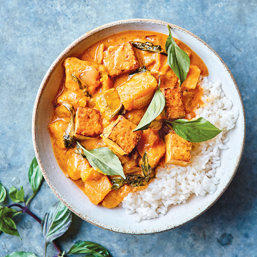 Massaman Curry with Tofu and Kabocha Squash