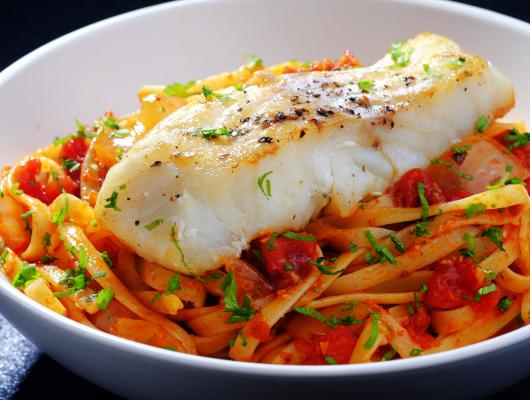 Cod Linguine