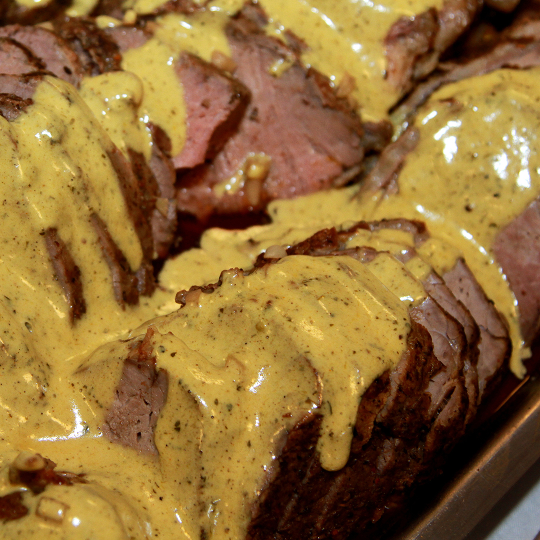 Mustard Beer Braised Beef