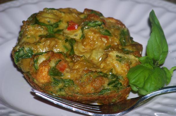 Creamy Egg and Vegetable Muffins