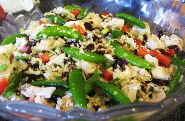 Cranberry Rice Chicken Salad