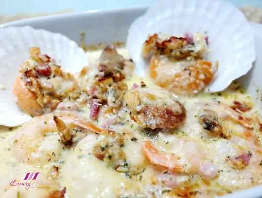 Creamy Baked Seafood Casserole, A Yummy Treat For All!