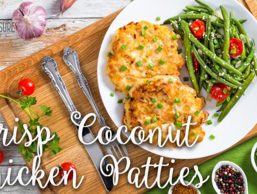 Crisp Coconut Chicken Patties