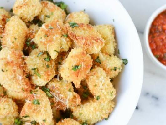Crispy Italian Cauliflower Poppers