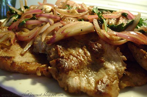 Cuban Style Pork Medallions