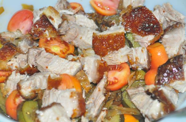 Ensaladang Lechon Kawali