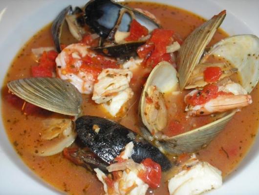 Easy Cioppino for Two