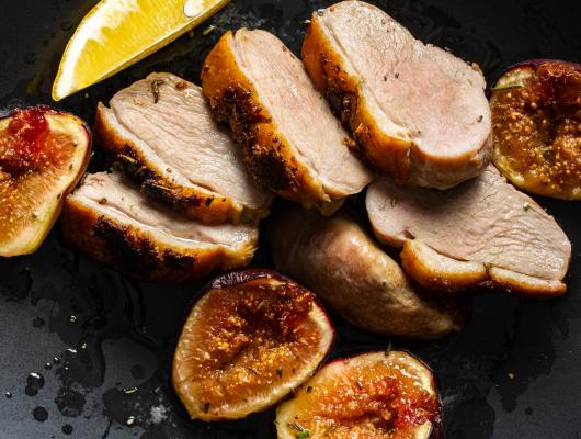 Figs and Seared Duck Breasts