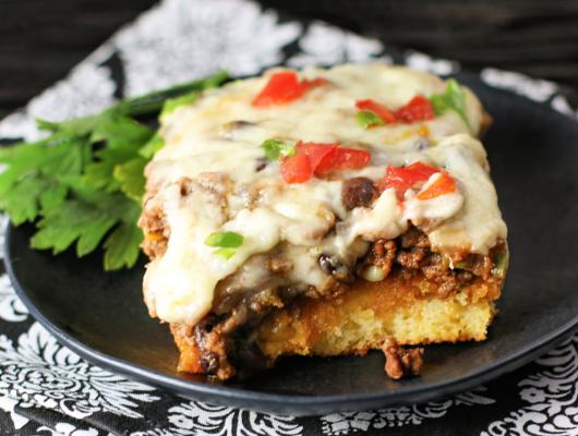 Enchilada Cornbread Pie