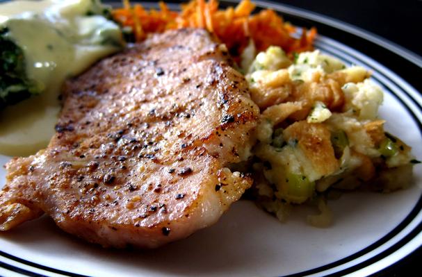 Easy Stuffed Pork Chops