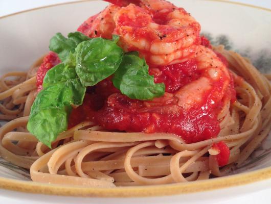 Easy Shrimp Marinara