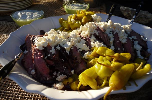 Flank Steak A Grecco