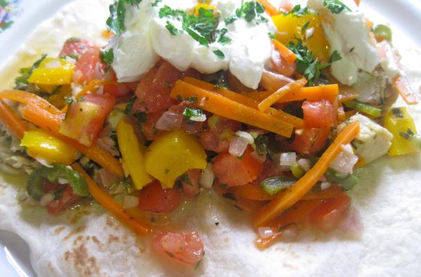 Fish Tacos With Tomato Pepper Salsa