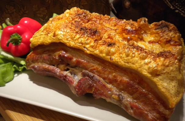 Hk Style Crispy Roasted Pork Belly
