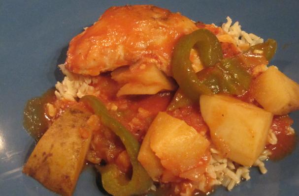 Homemade Chicken Afritada