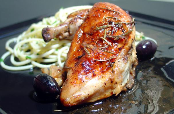 Italian Roasted Chicken (Rosemary Lemon)