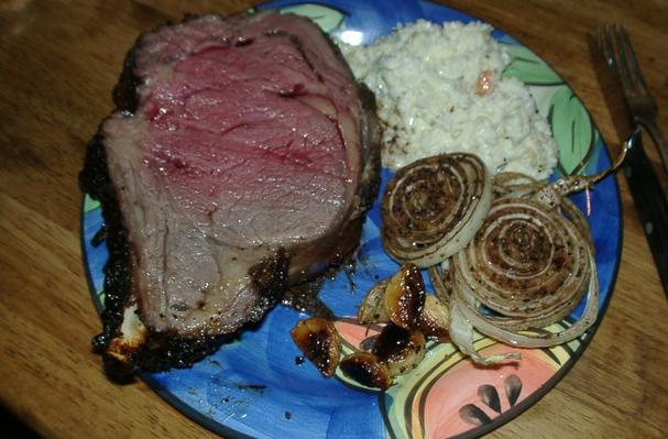 Hickory Smoked Rib Roast