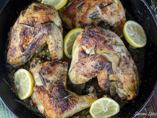 Lemon Rosemary Garlic Chicken