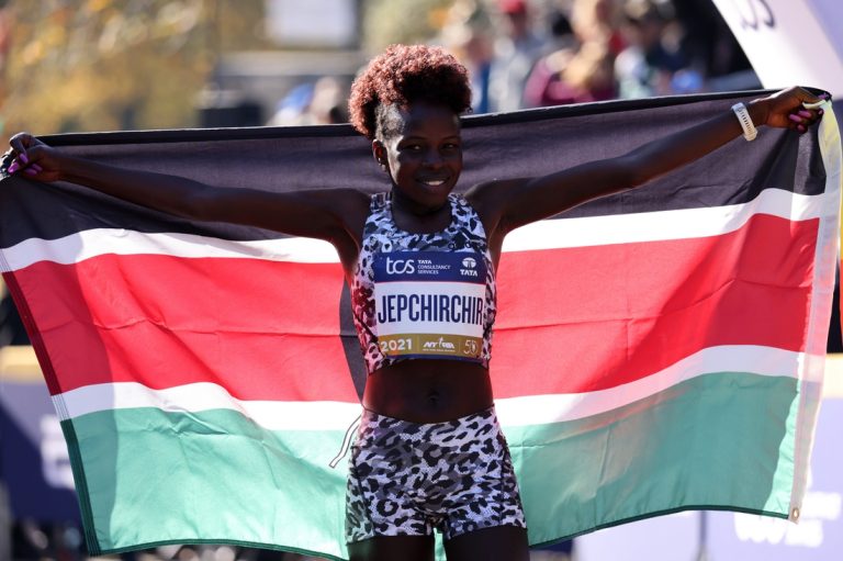 Peres Jepchirchir makes history with Boston Marathon win