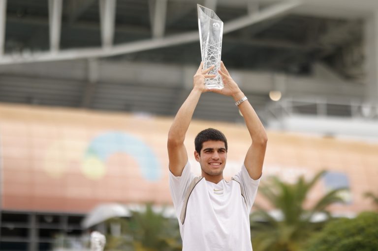 Carlos Alcaraz, 18, cracks top 10 of ATP rankings