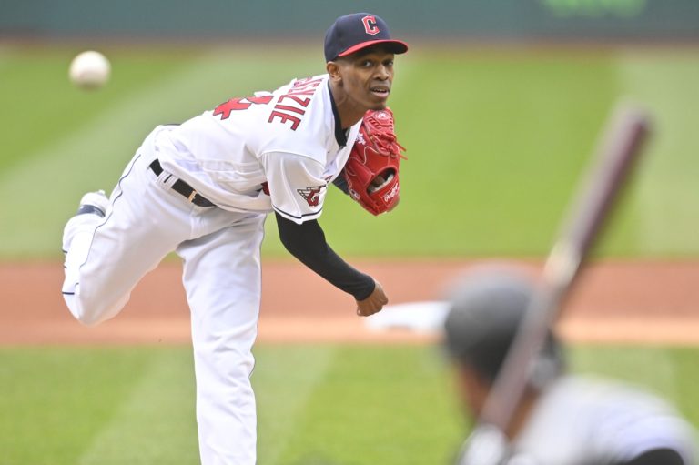 Winless starters square off for Angels, Guardians