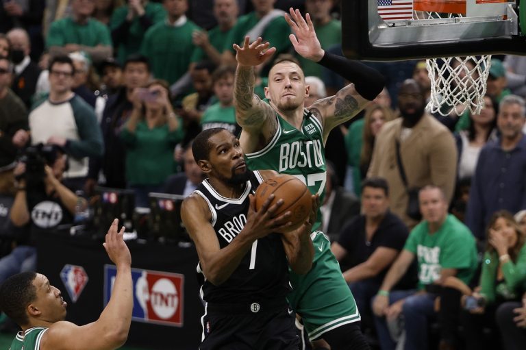 Nets home, searching for answers for swarming Celtics in Game 3
