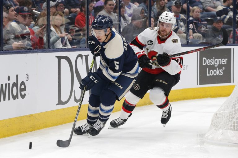 Senators top Jackets for second straight shootout win