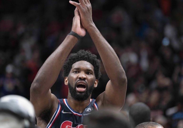 MRI confirms ligament tear in thumb for 76ers’ Joel Embiid