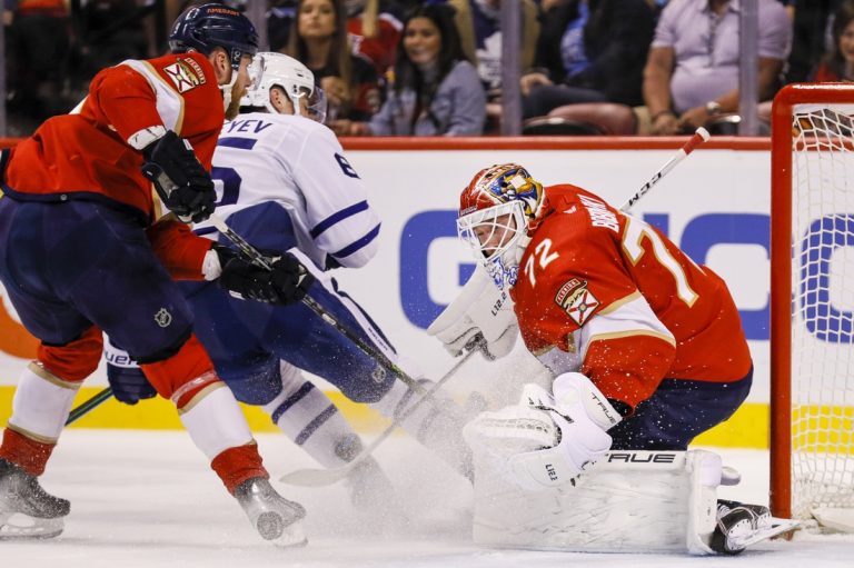 Panthers rally past Maple Leafs for 13th straight win