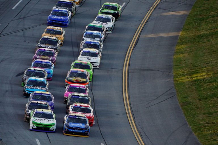 Noah Gragson triumphs at Talladega in three-overtime thriller