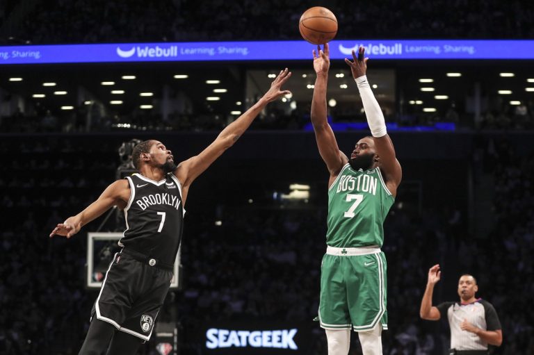 Jayson Tatum, Celtics take 3-0 series lead over Nets