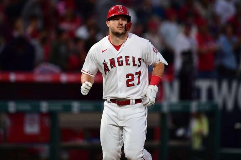 Mike Trout homers twice but Orioles beat Angels