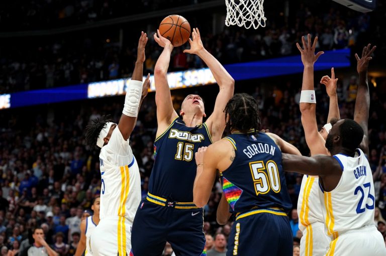 Nuggets stave off elimination with Game 4 win over Warriors