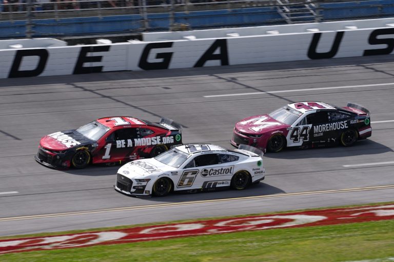 Ross Chastain’s late move leads to win at Talladega
