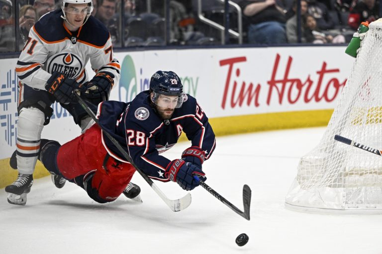 Nick Blankenburg helps Blue Jackets roar past Oilers