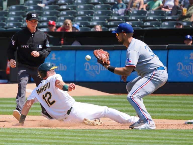 Stephen Piscotty’s two-run homer lifts Athletics past Rangers