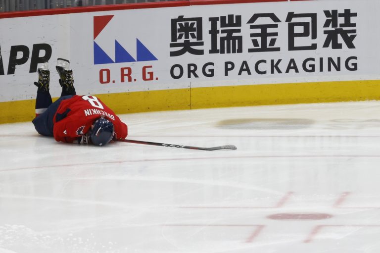 Capitals F Alex Ovechkin day-to-day