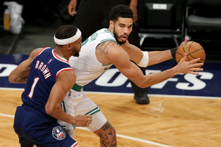 Net loss: Jayson Tatum, Celtics finish sweep of Brooklyn