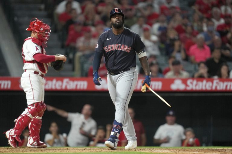 Guardians, slumping Franmil Reyes take on Shohei Ohtani’s Angels