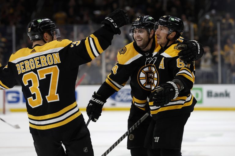 Playoff-bound Bruins encounter hot Sabres