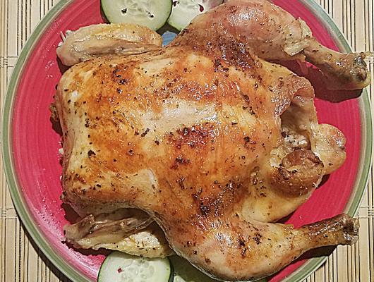 Lemony Herbed Roasted Chicken