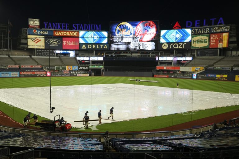 Rangers-Yankees rained out again Saturday