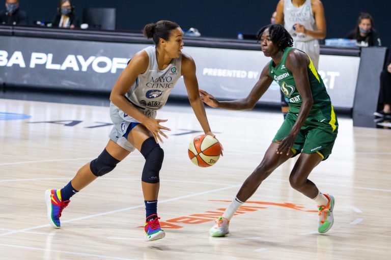 Lynx visit Storm without All-Star Napheesa Collier