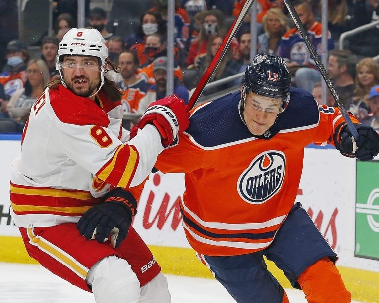 Flames’ Chris Tanev, Stars’ Roope Hintz out for Game 7