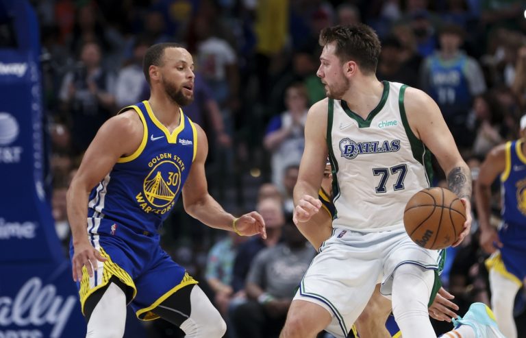 Luka Doncic vs. Stephen Curry matchup highlights Mavs-Warriors playoff series